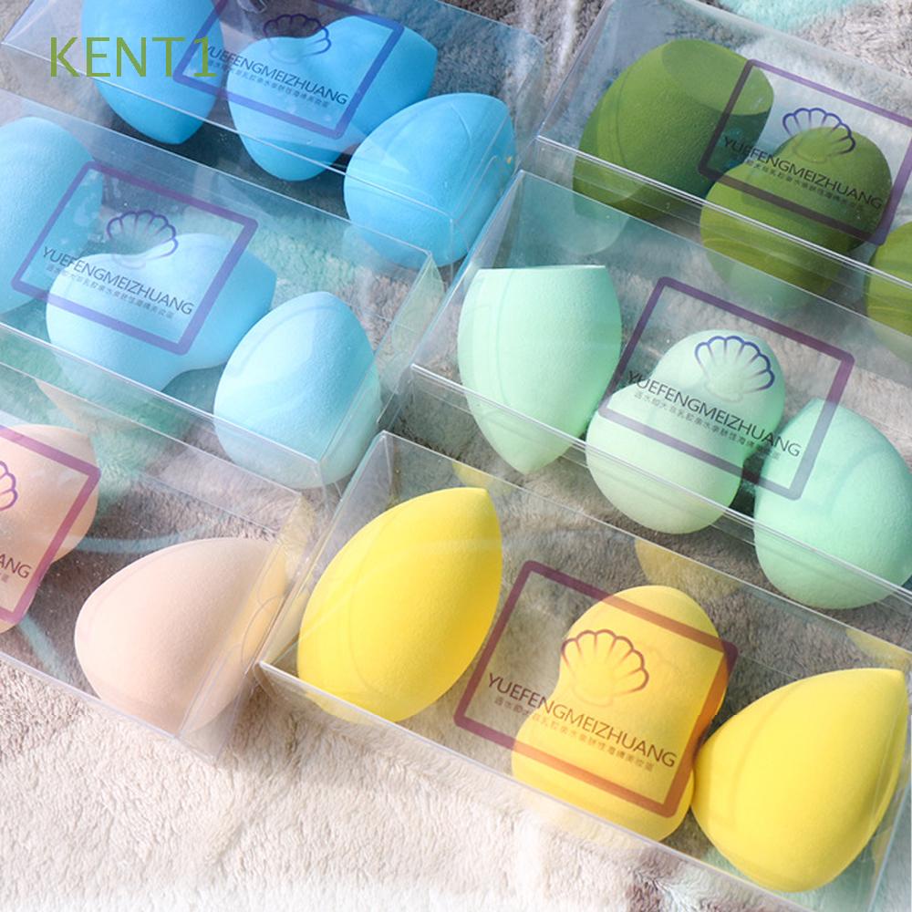 Set 3 Mút Trang Điểm Nhiều Hình Dạng Dạng Khô Và Ướt KENT1