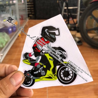 Bộ 12 Stiker Drag Thailand