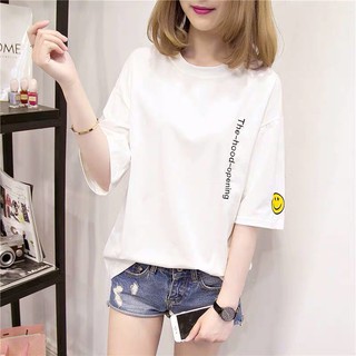 Áo tay lỡ form rộng nam nữ nhiều màu cực chất