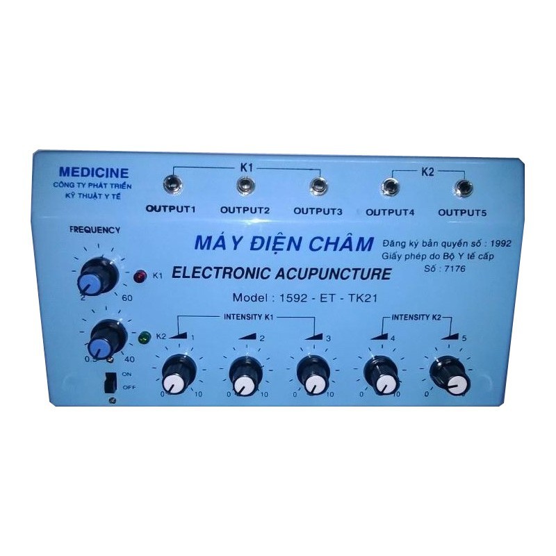 Máy điện châm 4 cọc Electronic Acupuncture 1592-ET-TK21