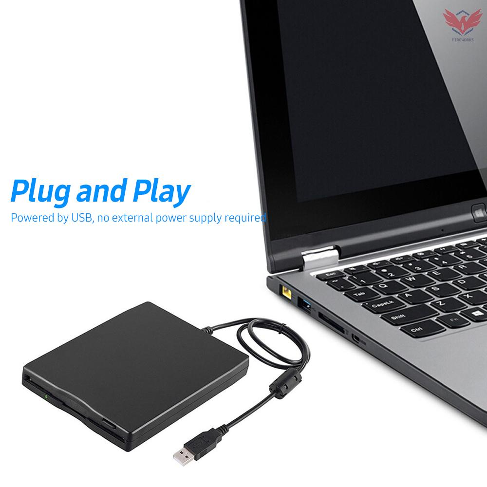 Ổ Đĩa Mềm Ngoài Usb 3.5 Inch Tiếng Ồn Thấp Cho Pc Laptop Đen | BigBuy360 - bigbuy360.vn