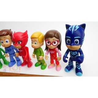 6 mô hình PJ Masks (tay và chân có thể di chuyển) >8cm