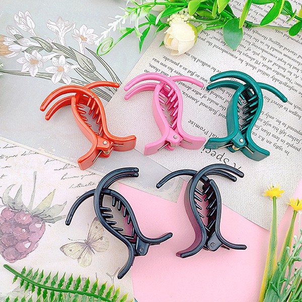 Combo 5 kẹp càng cua 3 răng ✅ FREESHIP  Combo 5 kẹp càng cua 3 răng màu ngẫu nhiên giá rẻ cực xinh - Phát Huy Hoàng