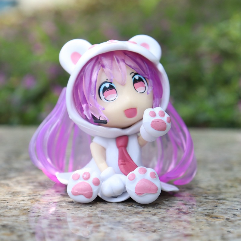 Bộ 5 Mô Hình Nhân Vật Hatsune Miku Dùng Trang Trí