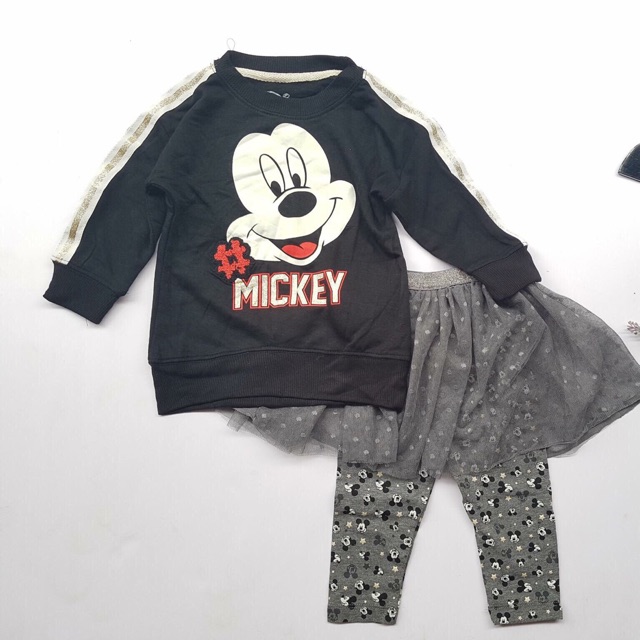 Freeship 99k TQ_Set áo legging váy tutu