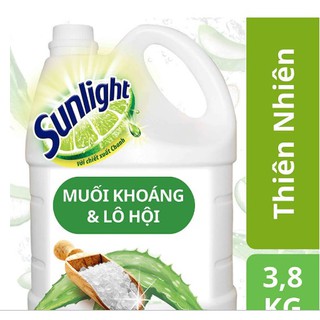 Thanh hoá - nước rửa chén sunlight thiên nhiên muối khoáng & lô hội
