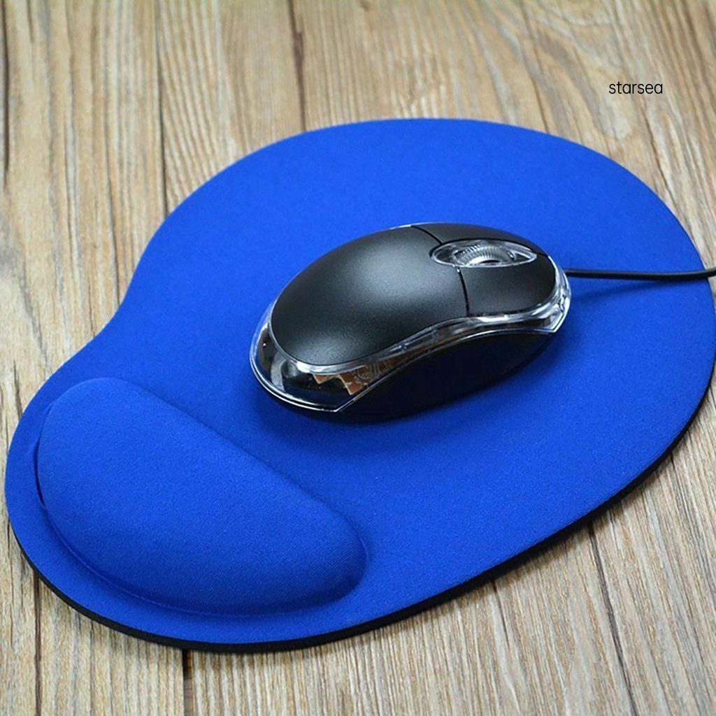 Tấm lót chuột bằng EVA mềm chống trượt có đệm cổ tay tiện dụng cho PC Laptop