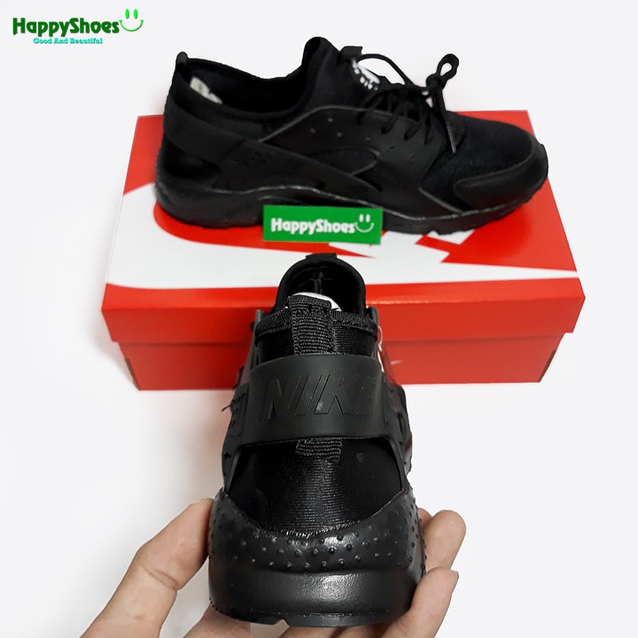 Giày sneaker nam nữ Huarache full đen