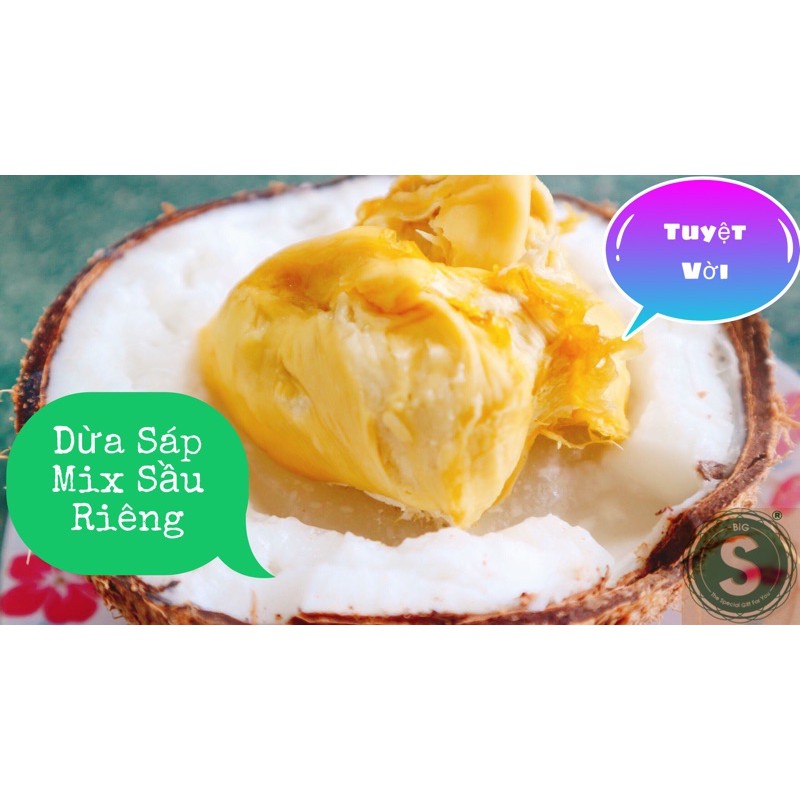 DỪA SÁP LOẠI NHẤT - BIG S FOOD - Buôn Sỉ liên hệ!