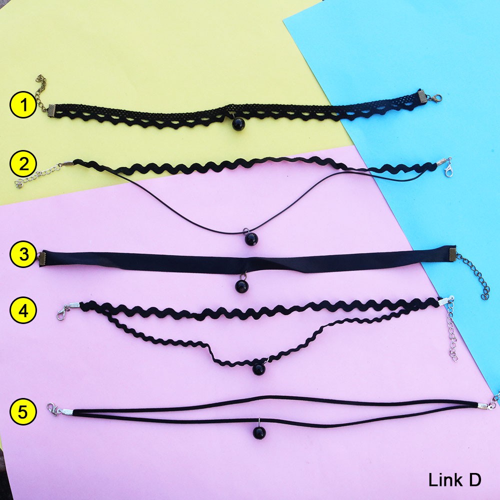 [Mã FAJGT8 giảm 15% đơn 99K] [LOẠI XỊN] Vòng Cổ Chocker Siêu Cá Tính Và Thời Trang Ảnh Chụp Thật 100% Link A