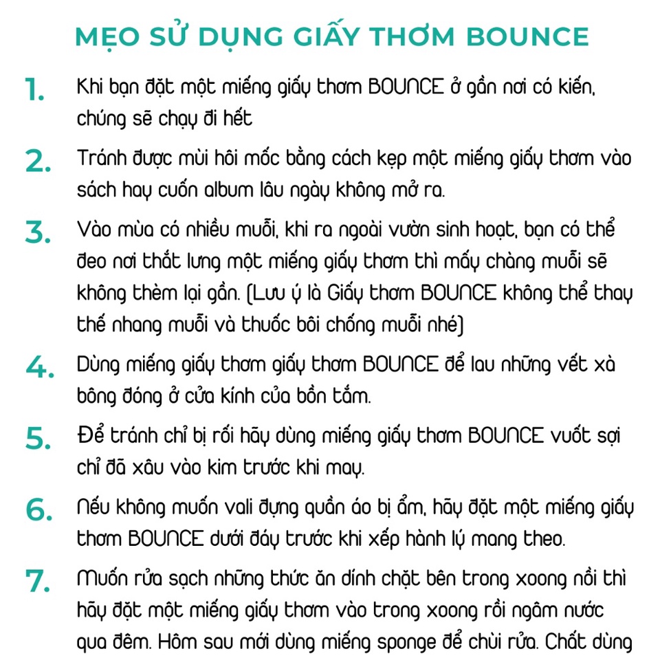 Giấy thơm Bounce 160 tờ nhập Mỹ, hương Outdoor Fresh tươi mới NCC Shoptido