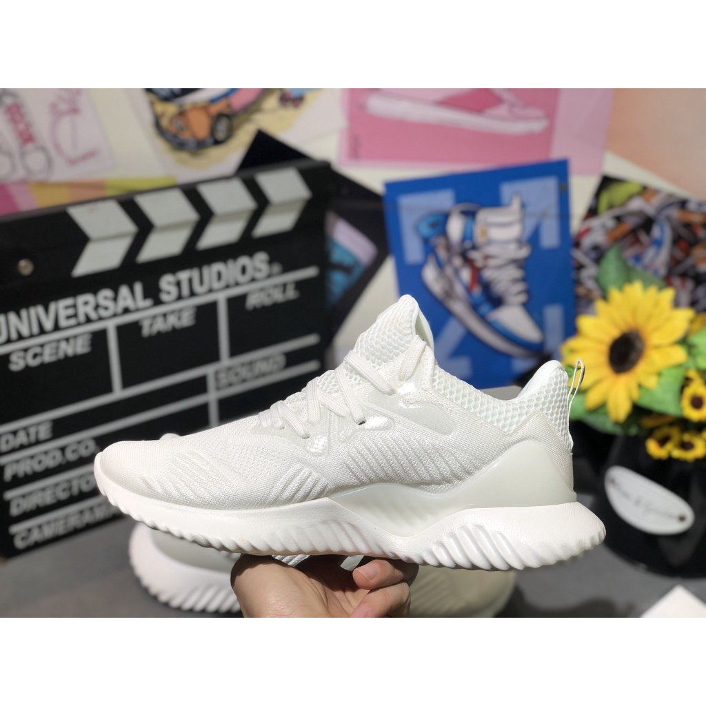 Giày Adidas Alphabounce Trắng Hàng Premium Full Box, Bill