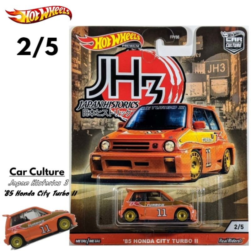 Hot Wheels Mô Hình Đồ Chơi Xe Hơi Honda City Turbo Ii Hw Japhis 3 Hotwheels 3