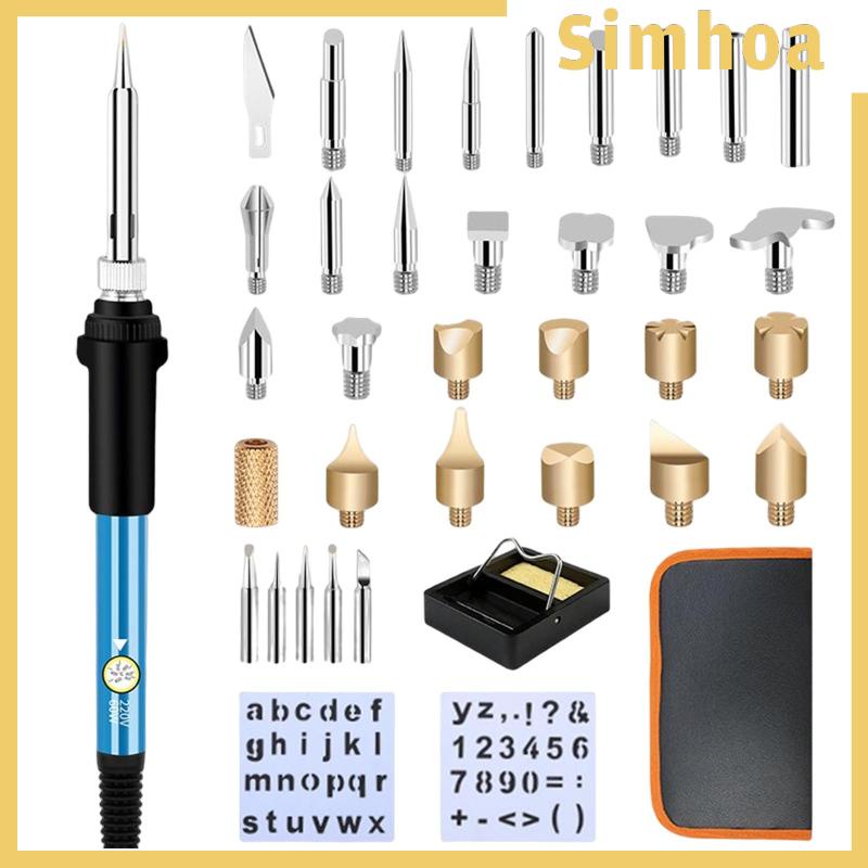 Bộ Dụng Cụ Điêu Khắc Gỗ Đầu Cắm EU Chuyên Dụng