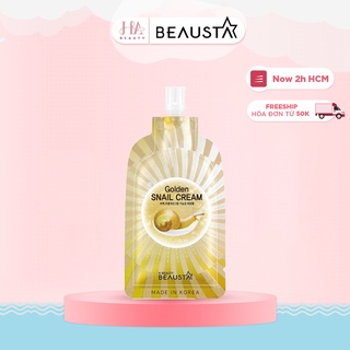 Kem dưỡng da ốc sên Golden Snail Cream BEAUSTA 15ml - HA Beauty