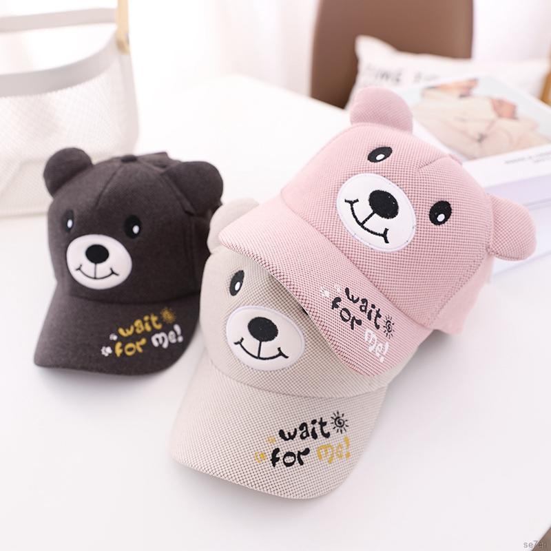 Mũ lưỡi trai in chữ thiết kế cá tính cho trẻ nhỏ 4-8 tuổi