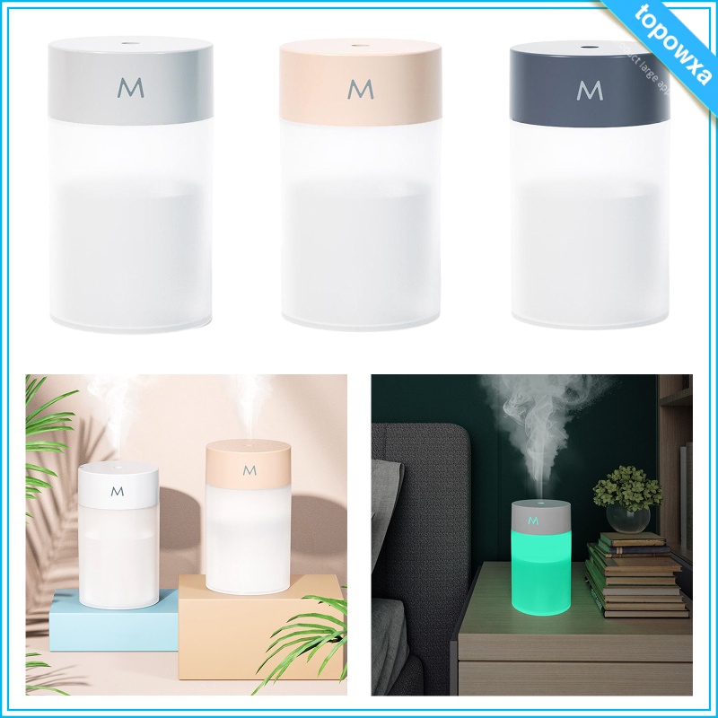 Máy Phun Sương Tạo Ẩm Không Khí Siêu Âm 260ml Có Đèn Ban Đêm USB Tự Tắt Nước Tự Động Cho Nhà Ở / Văn Phòng / Du Lịch
