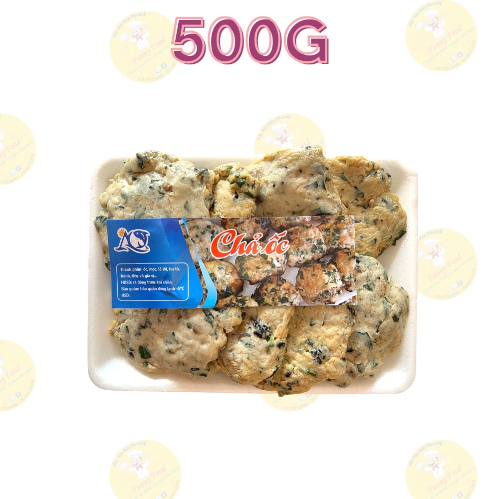 Chả Ốc Ngon – Chả Ốc Chiên, Hấp –  – Funnyfood