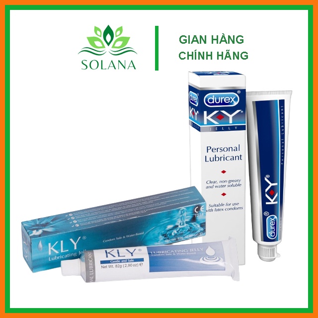 Gel bôi trơn gốc nước KLY hộp 1 chai 42gram SOLANA