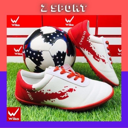 Giày đá bóng Wika Ultra 3 chính hãng giày đá bóng sân cỏ nhân tạo,khâu full đế chắc chắn