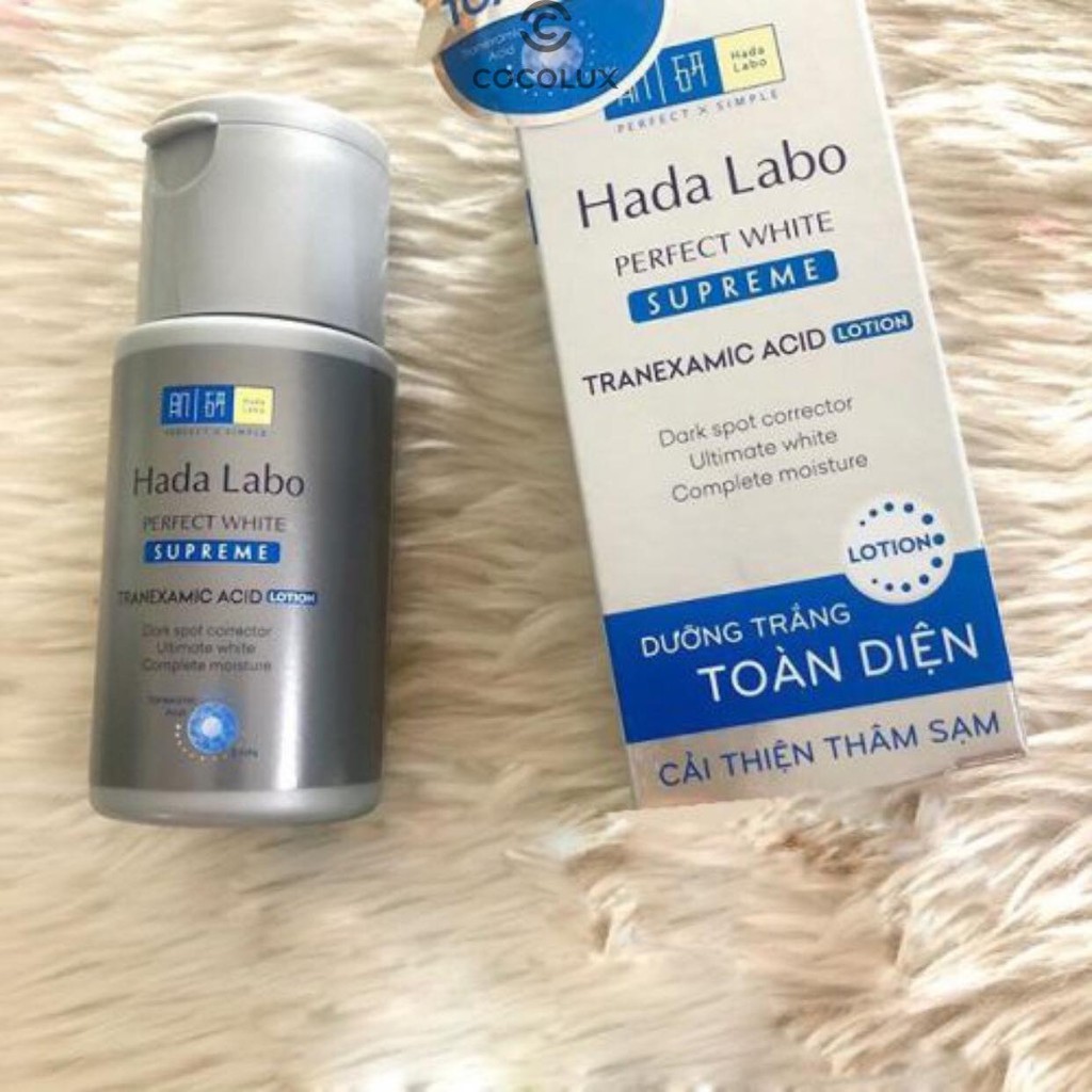 Dung Dịch Dưỡng Trắng Chuyên Sâu Hada Labo Perfect White Supreme Lotion 100ml +VAT-[COCOLUX]