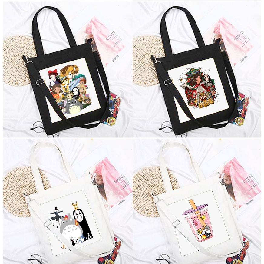 Túi đeo chéo vô diện TĐC33 túi tote thần tượng thời trang hoạt hình cute