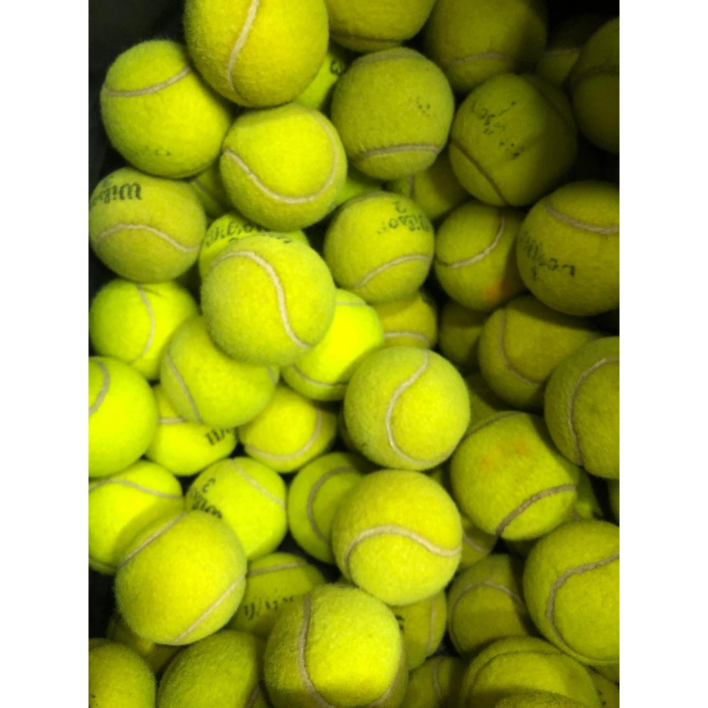 Banh Tennis cũ cho người mới chơi