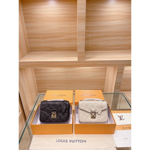 Túi đeo chéo nữ LV Louis*Vuitton* Metis Pochette da thật cao cấp chuẩn Au nhập khẩu mới nhất 2022 fullbox