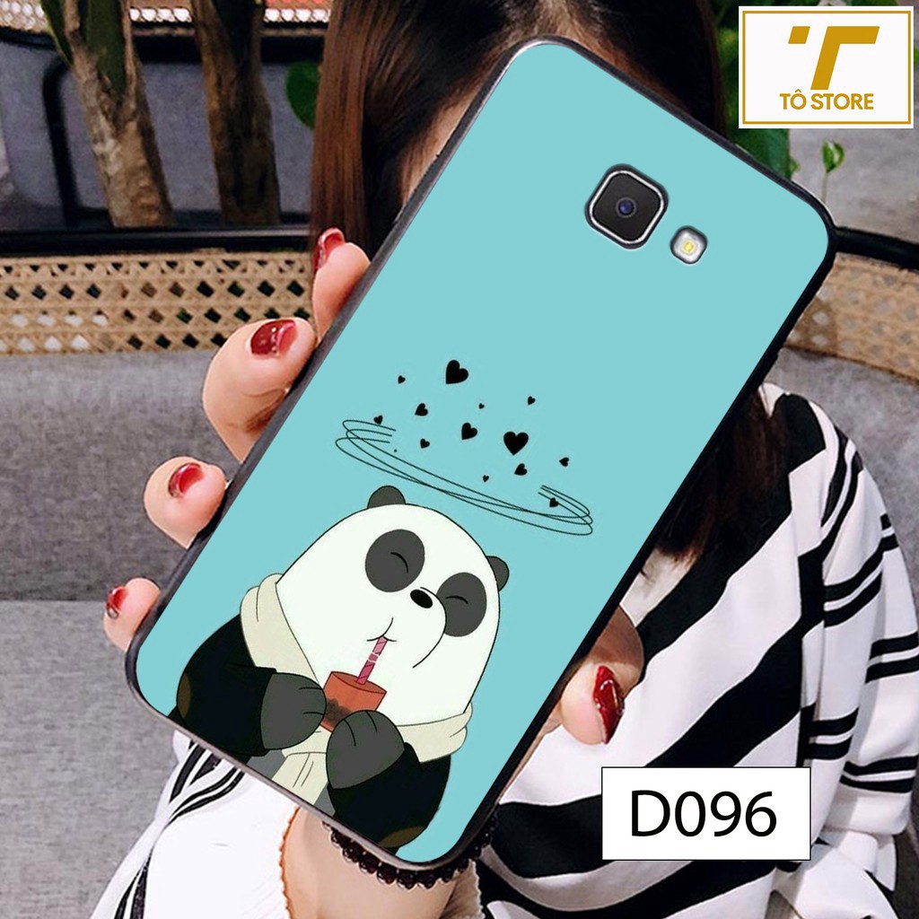 Samsung J4 Plus - J5 Prime - J6 Plus - J7 Prime - Ốp lưng điện thoại in hình Gấu đáng yêu.