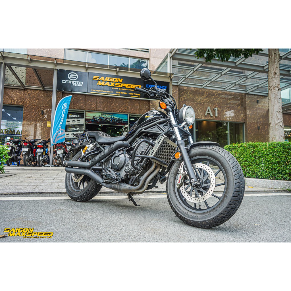 PÔ GEM CLASSIC 2 NÒNG LIMITED SLIP ON HONDA REBEL 500