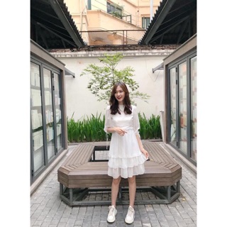 Váy babydoll tầng