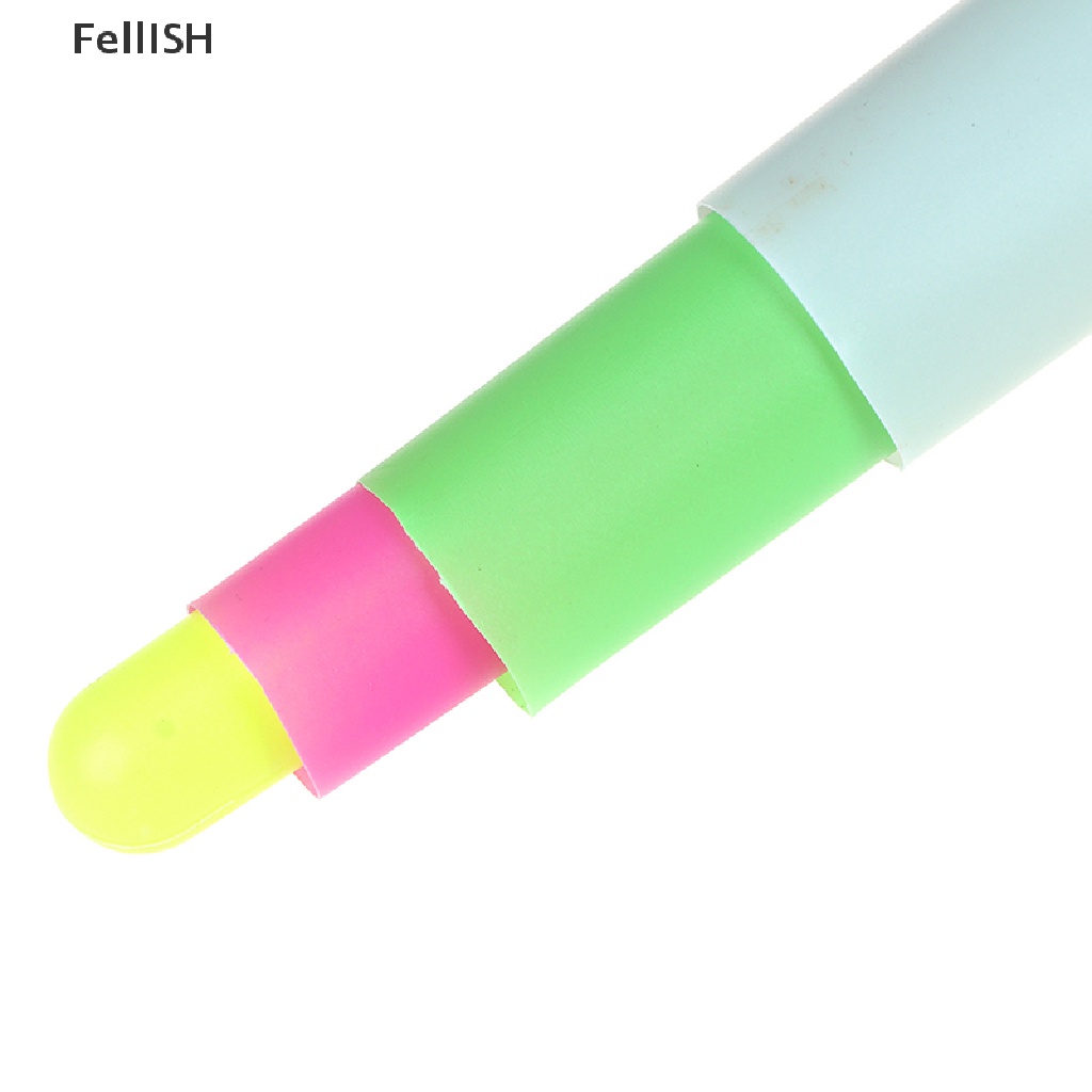 [Felli] 1 PC LED Glow Stick 4 Section Extendable LED Glow Sword Kids Toy Flashing Stick  439br