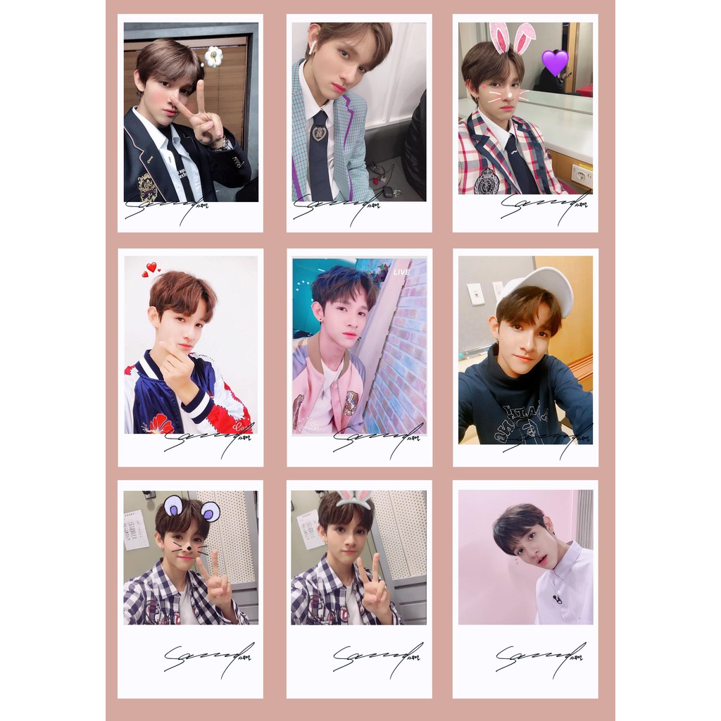 Lomo Card Ảnh KIM SAMUEL ( 27 ảnh) có chữ ký