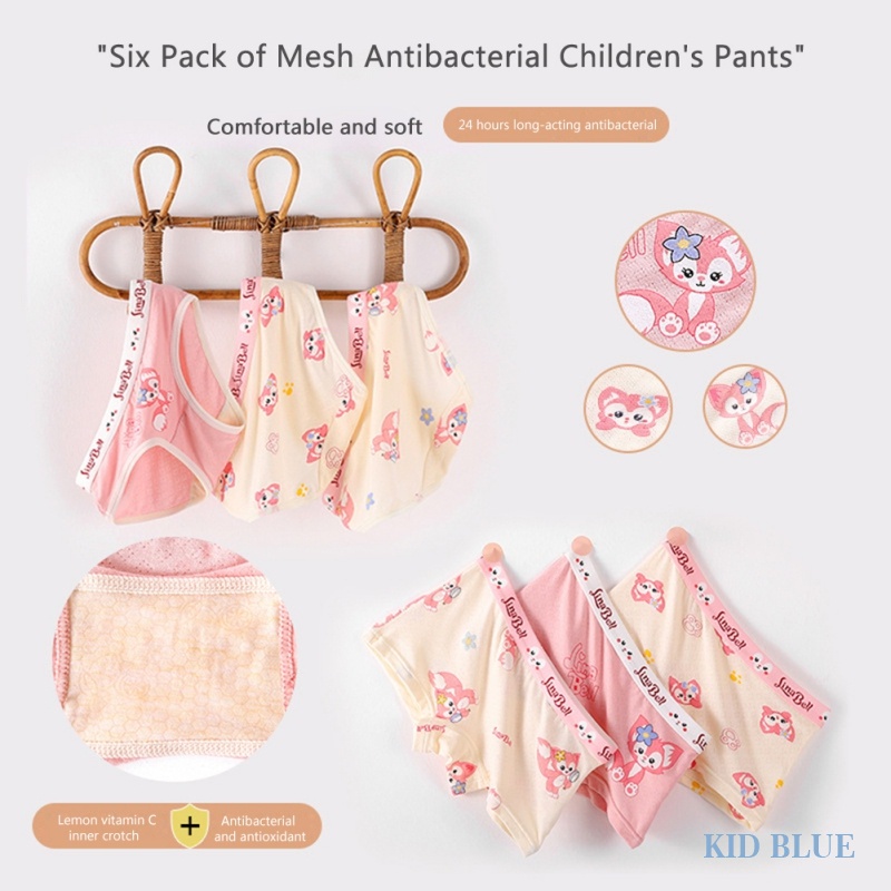 Quần Lót Lưới Thoáng Khí Thời Trang Cho Bé Gái