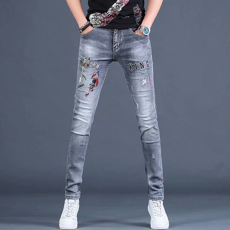 Quần Yếm Jeans denim Thời Trang Hàn Quốc Mùa Hè Mới Cho Nam 2022 Dễ Phối Đồ