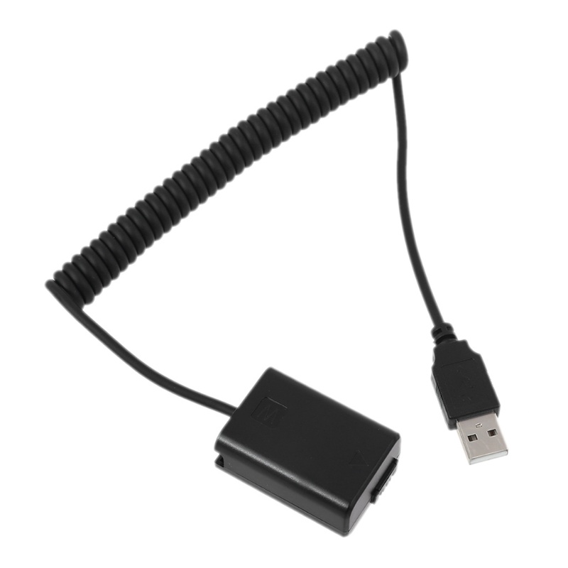 Dây cáp nguồn NERV USB sang NP-FW50 cho máy ảnh Sony A7 A7RII A6500 A6400 A6300 A6100 A6000