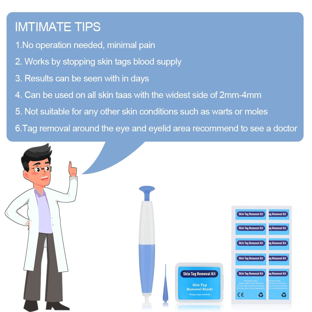 Mới Dụng Cụ Loại Bỏ Mụn Thịt Trên Da Tự Nhiên Không Gây Đau