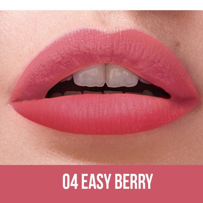 Son Kem Lì Nhẹ Môi Maybelline Sensational Liquid Matte Lipstick 04 Easy Berry 7Ml