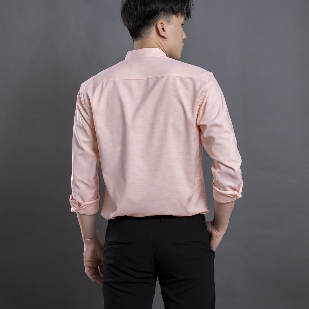 [Mã FAMALLT5 giảm 15% đơn 150K] Áo sơ mi nam dài tay cổ trụ LADOS - 8053 -VẢI OXFORD CỰC CHUẨN | BigBuy360 - bigbuy360.vn