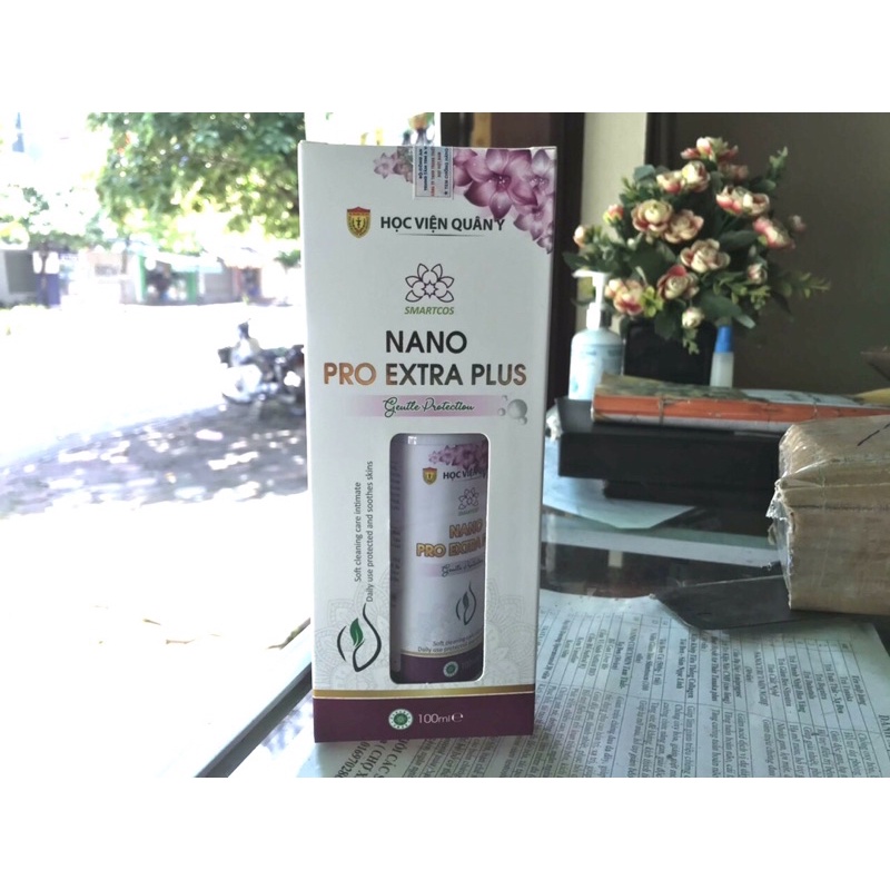 {Chính Hãng} Dung dịch vệ sinh phụ nữ Nano Pro Extra plus Học viện quân y