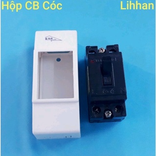 CB cóc 20A + hộp chụp CB cóc
