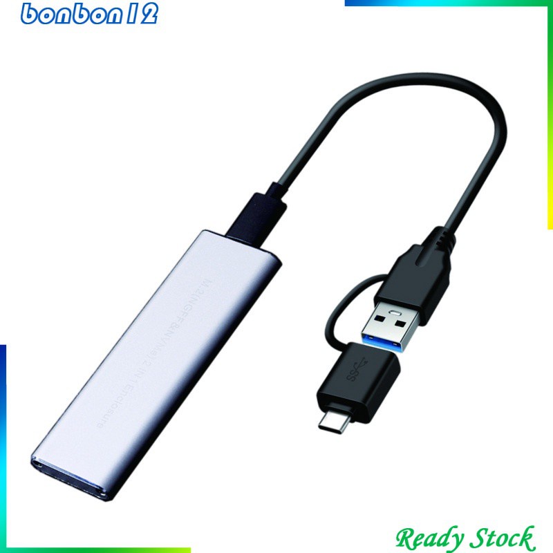 [Home Appliances] M.2 NVME SSD SATA Enclosure Adapter USB C Case Dual Protocol | BigBuy360 - bigbuy360.vn