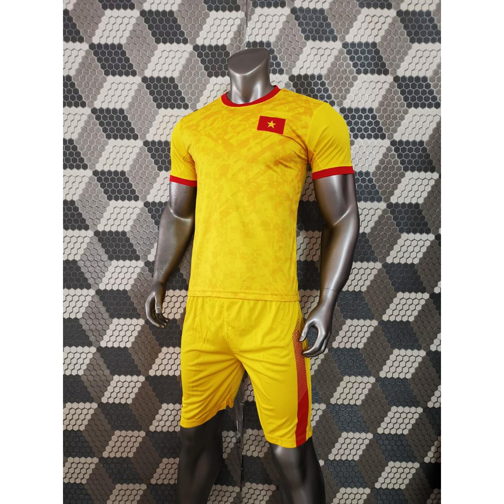 Quần áo bóng đá đội tuyển quốc gia VN vàng thủ môn 2020