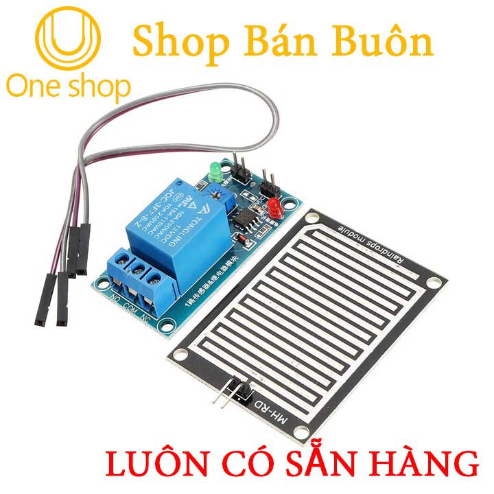 Module Điều Khiển Relay Sử Dụng Cảm Biến Mưa