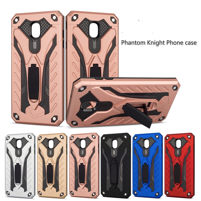 Ốp lưng chất liệu TPU + PC họa tiết game Phantom Knight có chân đỡ cho Samsung J3 J5 J7 Pro J4 J6 2018 A3 A5 A7 2017