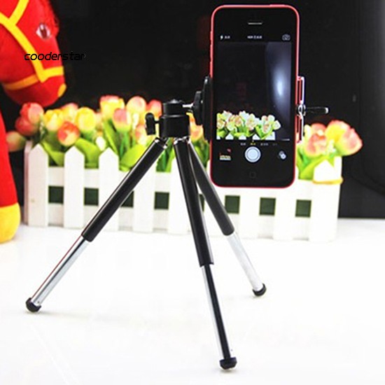 Đế 3 chân bằng kim loại xoay 360 độ + giá đỡ điện thoại thích hợp cho iPhone Samsung Htc