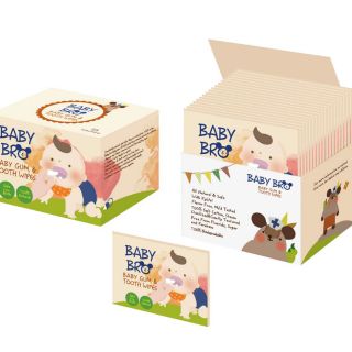 Gạc rơ lưỡi Baby Bro nhập khẩu Hàn Quốc