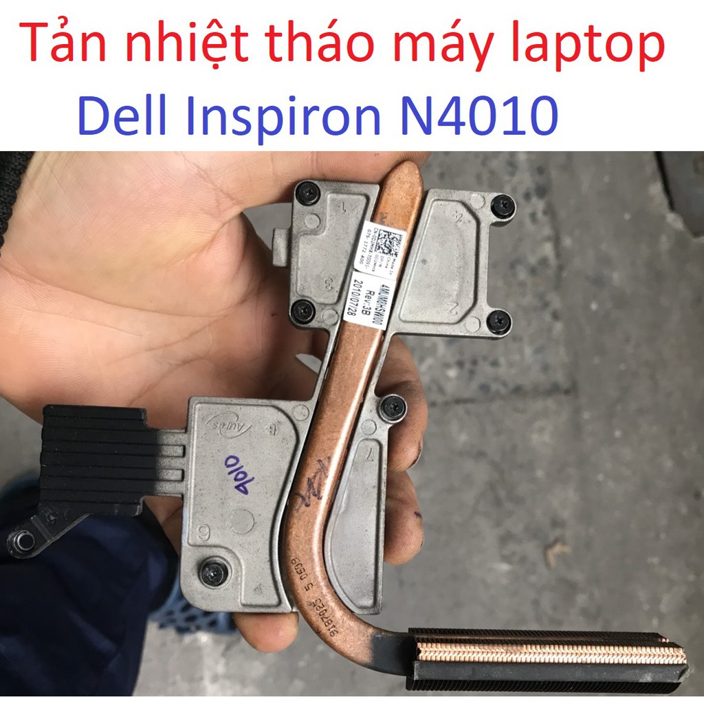 tản cpu N4010 Dell Inspiron cụm đồng làm mát nhiệt Laptop