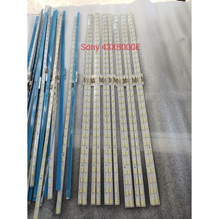 Bộ led tivi sony 43x8000e mới 100% hàng chuẩn chất lượng, bộ 2 trái và phải, mỗi thanh 28 bóng 6v