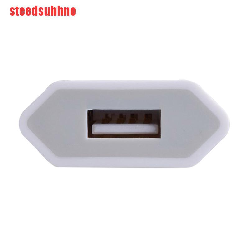 Củ Sạc Phích Cắm Eu Usb Ac Cho Iphone Samsung